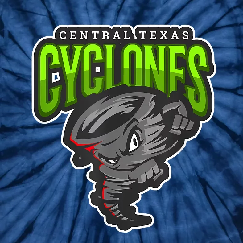 Central Texas Cyclones Merch Tie-Dye T-Shirt