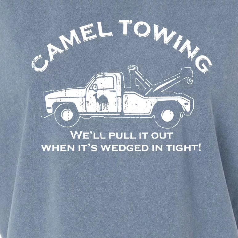 Camel Towing Garment-Dyed Women's Muscle Tee