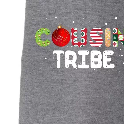 Cousin Tribe Cousin Holiday Christmas Funny Gift Boys Cool Gift Doggie 3-End Fleece Hoodie