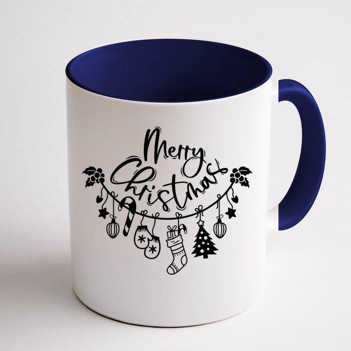 Christmas Tree Front & Back Coffee Mug