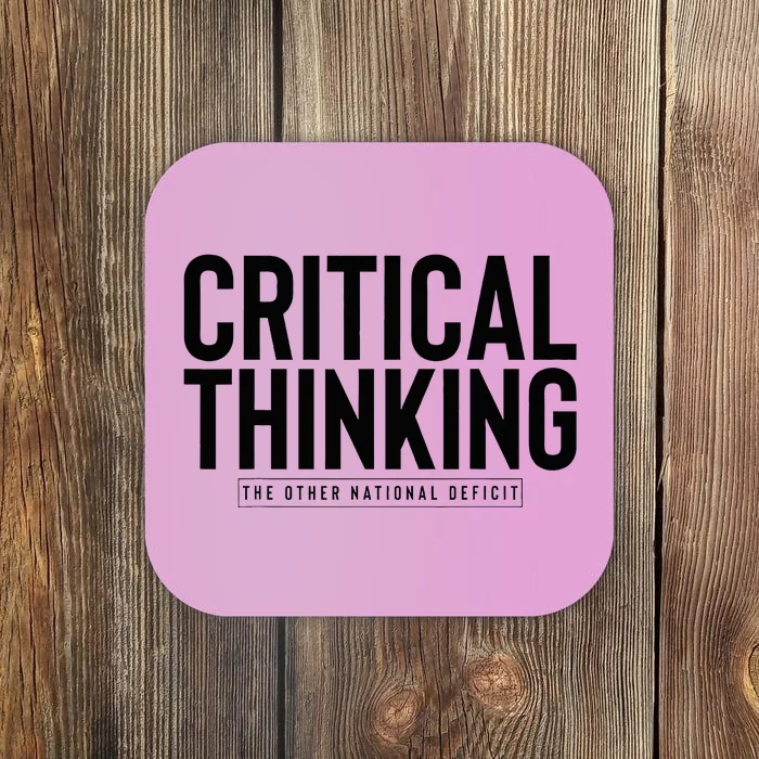 Critical Thinking Coaster