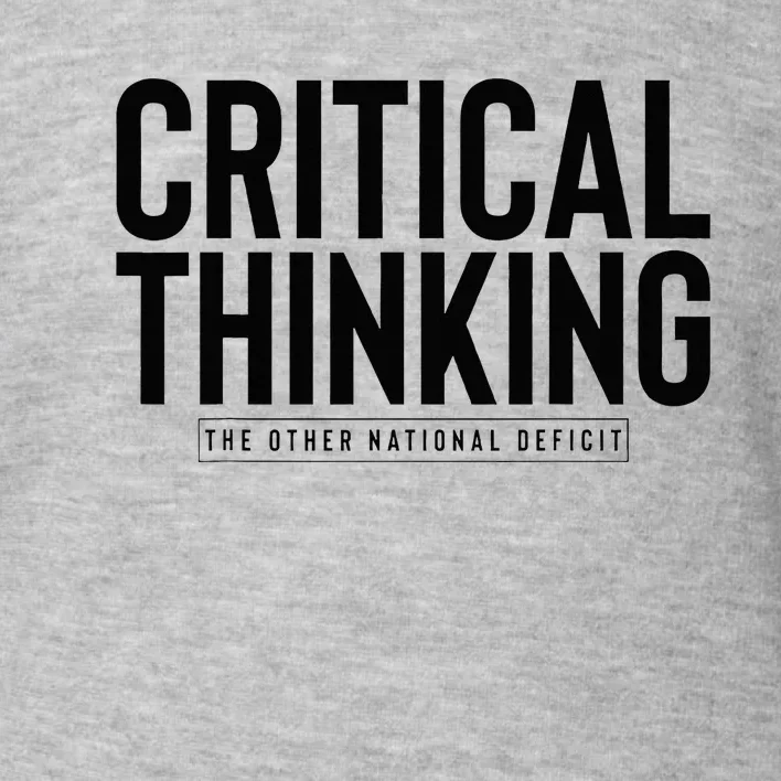 Critical Thinking Toddler Sweatshirt