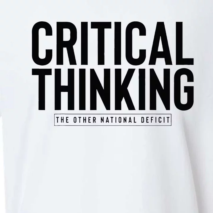 Critical Thinking Sueded Cloud Jersey T-Shirt