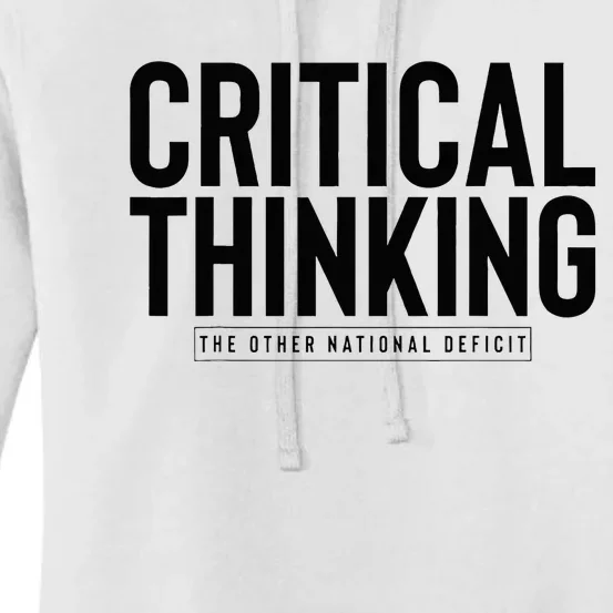 Critical Thinking Women's Pullover Hoodie