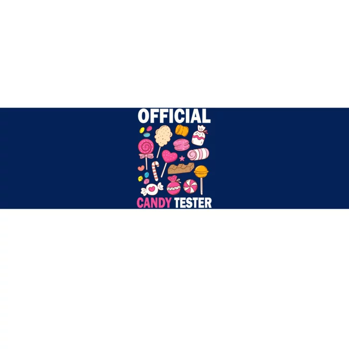 Candy Tester Cool Candy Lollipop Halloween Sweet Bumper Sticker