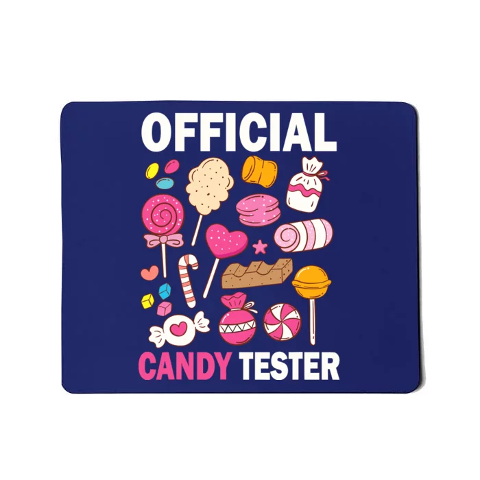 Candy Tester Cool Candy Lollipop Halloween Sweet Mousepad