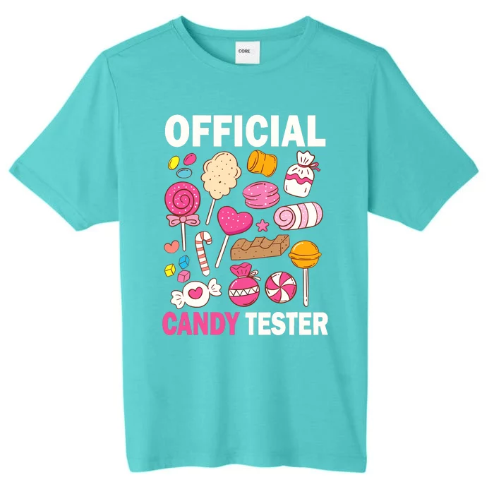 Candy Tester Cool Candy Lollipop Halloween Sweet ChromaSoft Performance T-Shirt