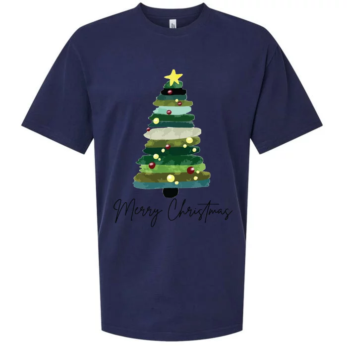 Christmas Trees Sueded Cloud Jersey T-Shirt