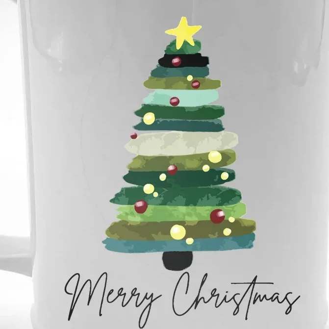 Christmas Trees Front & Back Beer Stein