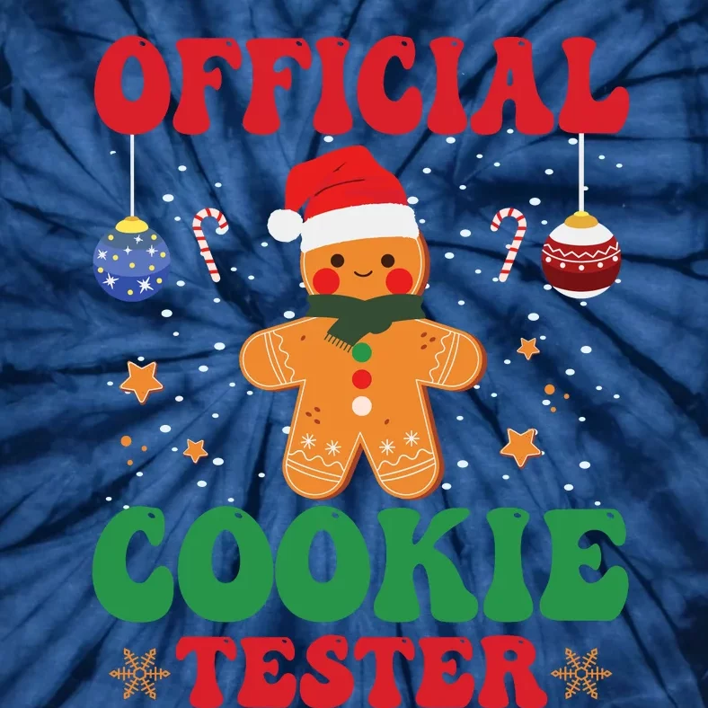 Cookie Tester Cute Gingerbread Christmas Baking Tie-Dye T-Shirt