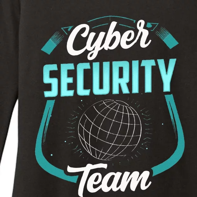 Cybersecurity Team Cyber Security Hacking Hack Hacker Womens CVC Long Sleeve Shirt