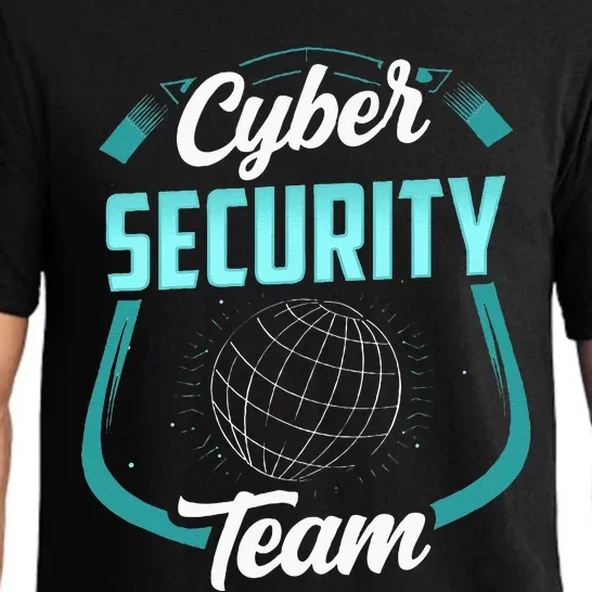 Cybersecurity Team Cyber Security Hacking Hack Hacker Pajama Set