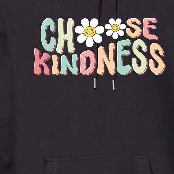 Cute Teacher Choose Kindness Be Kind Teacher Premium Hoodie