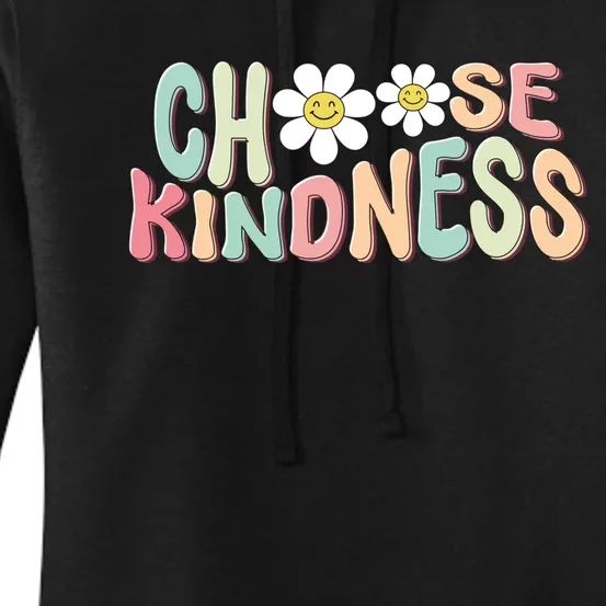 Cute Teacher Choose Kindness Be Kind Teacher Women's Pullover Hoodie