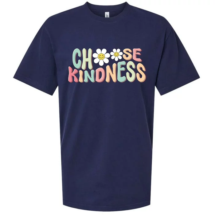 Cute Teacher Choose Kindness Be Kind Teacher Sueded Cloud Jersey T-Shirt