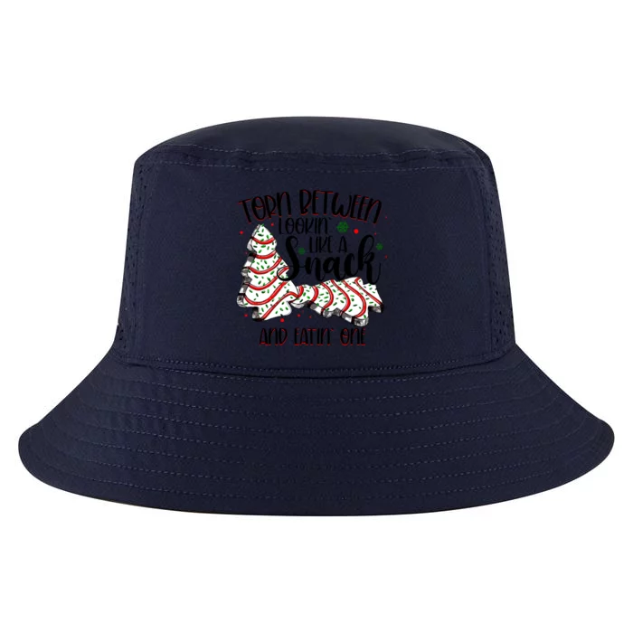 Christmas Tree Cake Torn Between Look Like A Snack Eat One Gift Cool Comfort Performance Bucket Hat