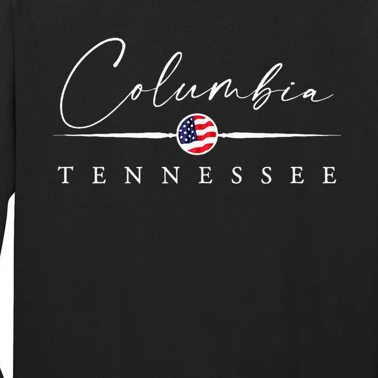 Columbia Tennessee Tall Long Sleeve T-Shirt