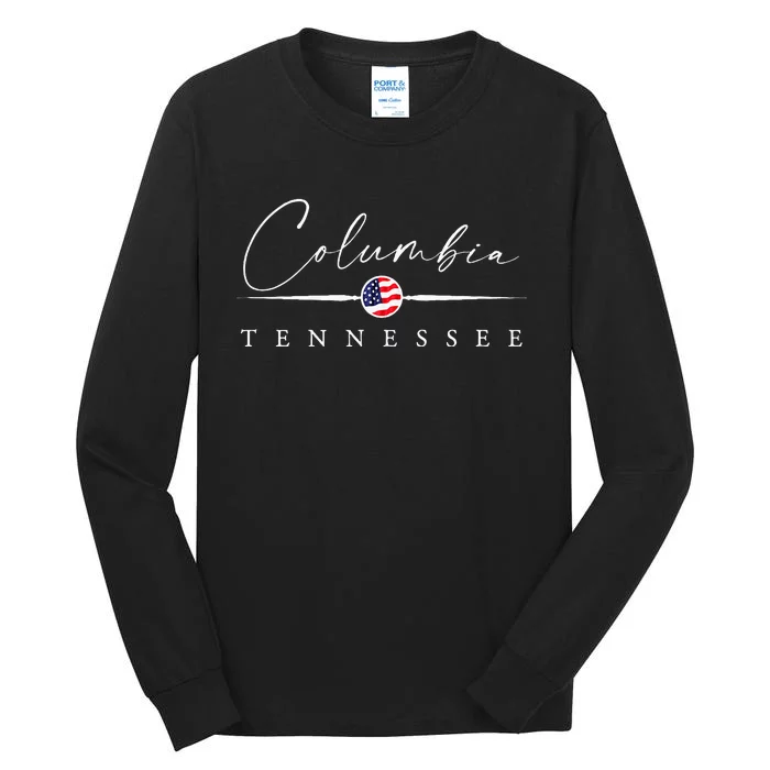 Columbia Tennessee Tall Long Sleeve T-Shirt