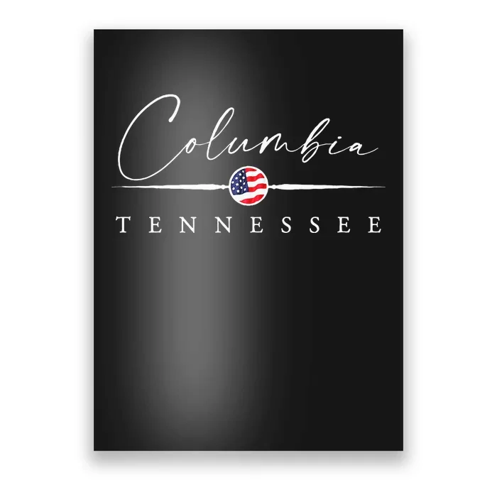 Columbia Tennessee Poster