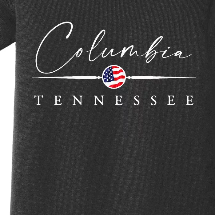 Columbia Tennessee Baby Bodysuit