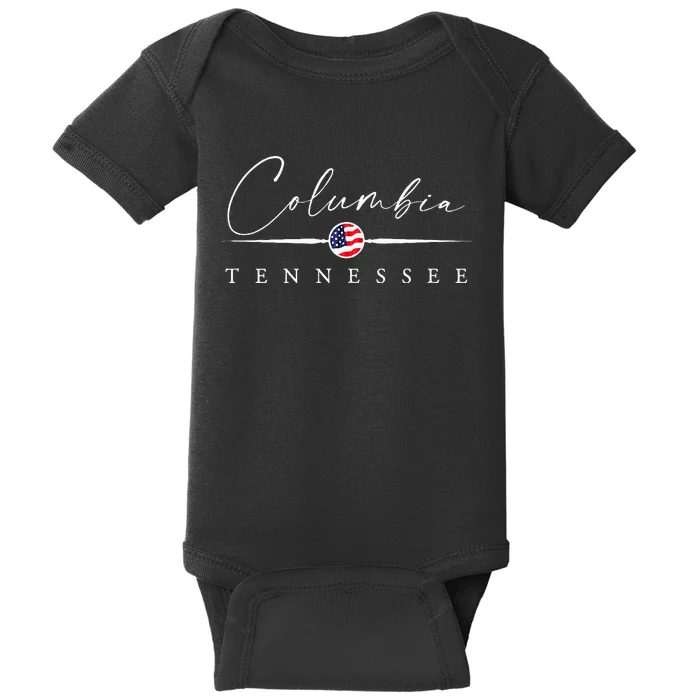 Columbia Tennessee Baby Bodysuit