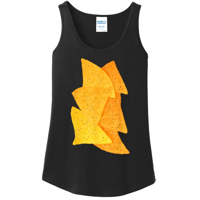 Chips Tortilla Chips Costume Ladies Essential Tank