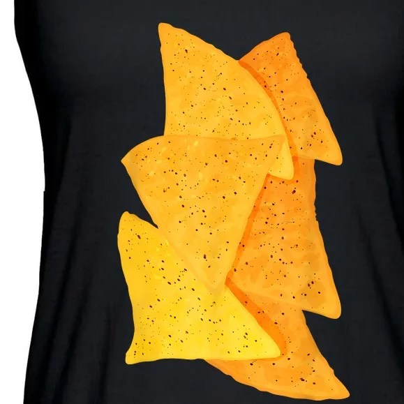 Chips Tortilla Chips Costume Ladies Essential Flowy Tank