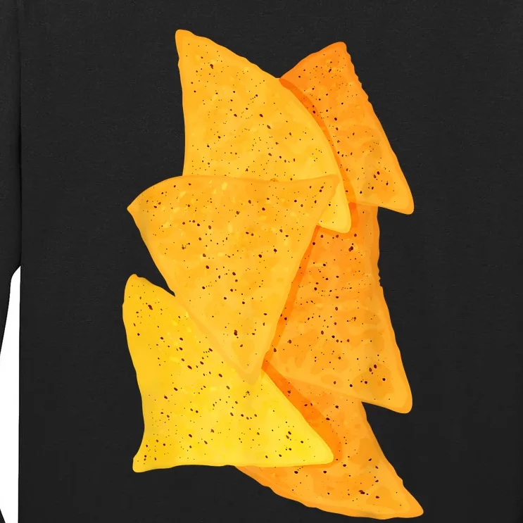 Chips Tortilla Chips Costume Tall Long Sleeve T-Shirt