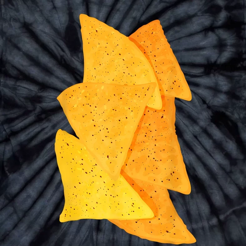 Chips Tortilla Chips Costume Tie-Dye T-Shirt