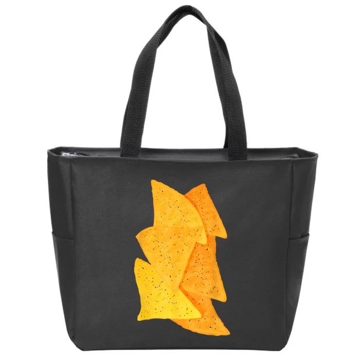 Chips Tortilla Chips Costume Zip Tote Bag