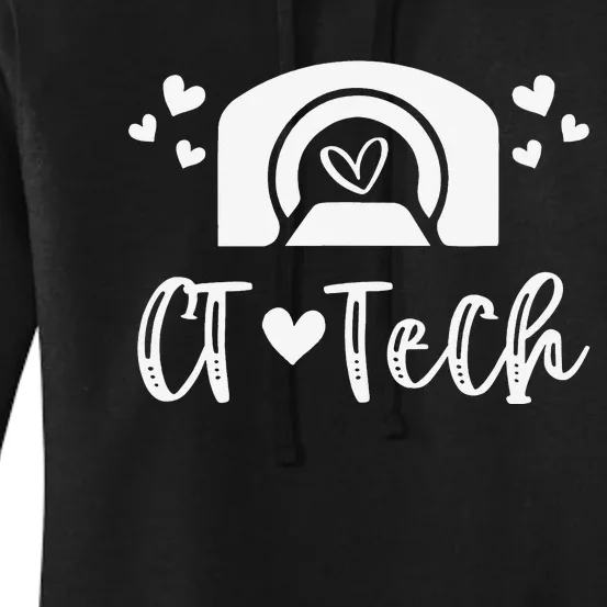 CT Tech Computed Tomography Technologist Radiology CT Scan Women's Pullover Hoodie