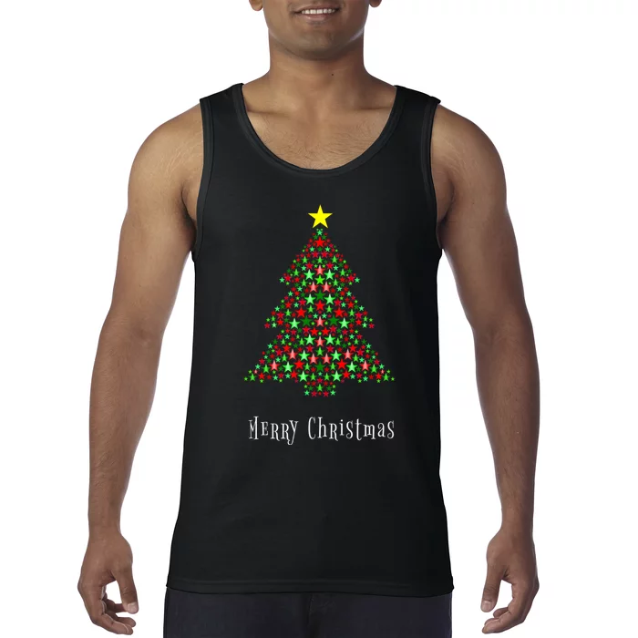 Christmas Tree Celebration Merry Christmas Xmas Tank Top