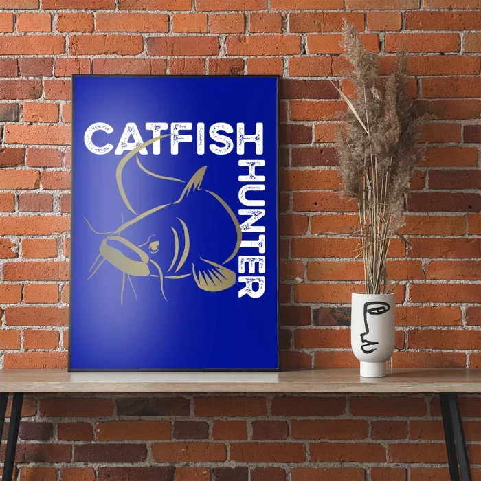 Catfishing Tackle Channel Catfish Hunter Boilies Fishing Cool Gift Poster