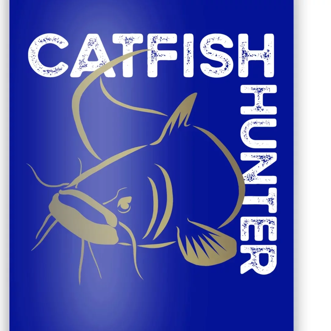 Catfishing Tackle Channel Catfish Hunter Boilies Fishing Cool Gift Poster