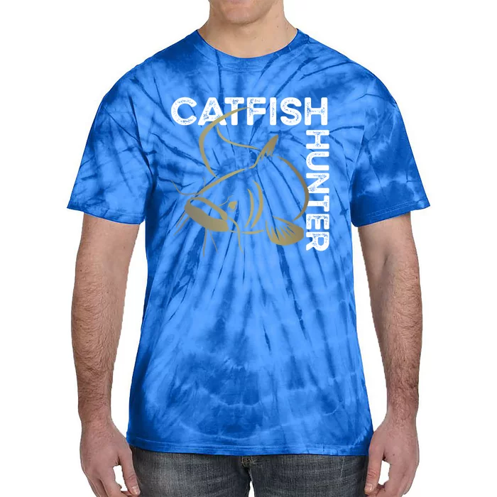 Catfishing Tackle Channel Catfish Hunter Boilies Fishing Cool Gift Tie-Dye T-Shirt