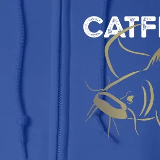 Catfishing Tackle Channel Catfish Hunter Boilies Fishing Cool Gift Full Zip Hoodie