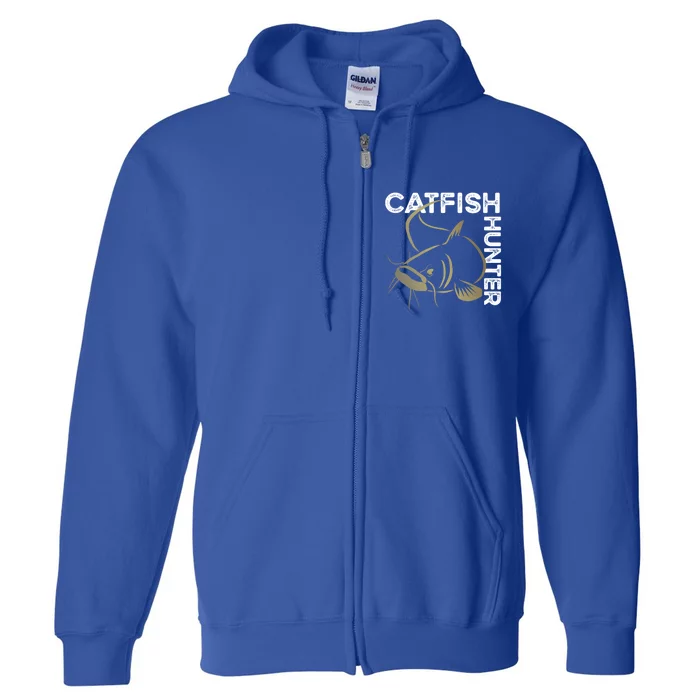 Catfishing Tackle Channel Catfish Hunter Boilies Fishing Cool Gift Full Zip Hoodie