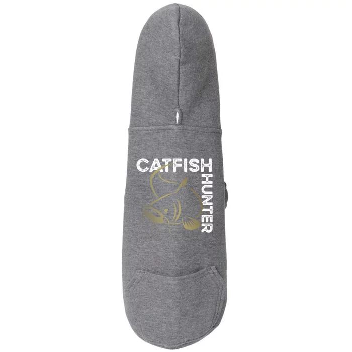 Catfishing Tackle Channel Catfish Hunter Boilies Fishing Cool Gift Doggie 3-End Fleece Hoodie