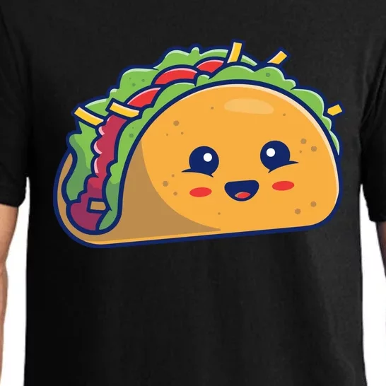 Cute Taco Cartoon Pajama Set