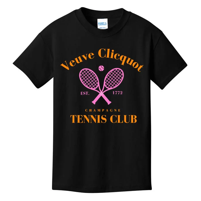 Champagne Tennis Club Kids T-Shirt