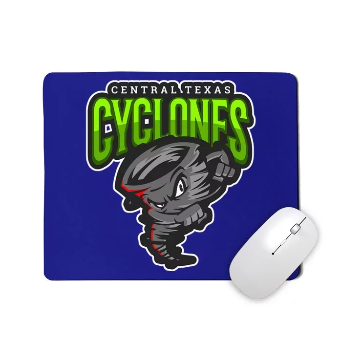 Central Texas Cyclones Merch Mousepad