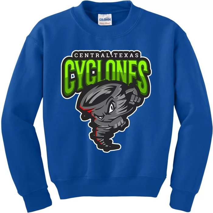 Central Texas Cyclones Merch Kids Sweatshirt