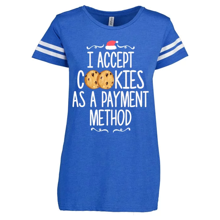 Cookie Tester Chocolate Chip Baker Accept Christmas Gift Enza Ladies Jersey Football T-Shirt