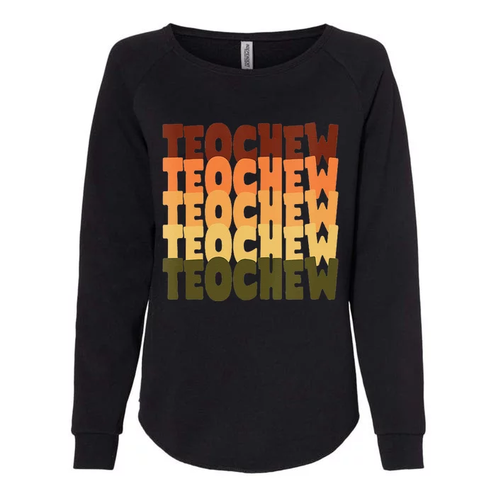 Chinese Teochew Womens California Wash Sweatshirt