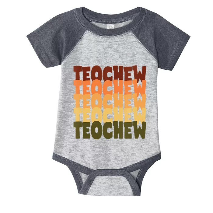 Chinese Teochew Infant Baby Jersey Bodysuit