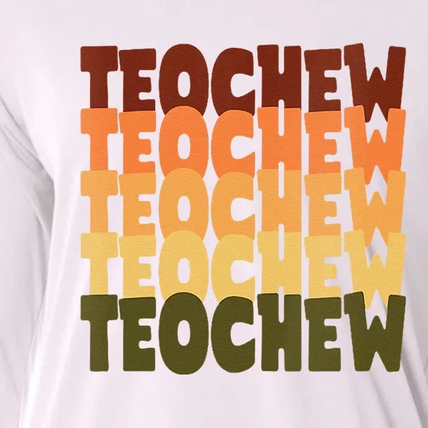 Chinese Teochew Cooling Performance Long Sleeve Crew