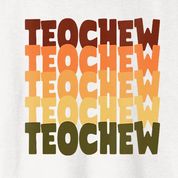 Chinese Teochew Women's Crop Top Tee