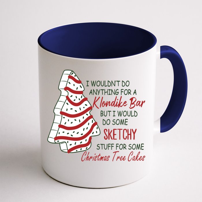 Christmas Tree Cake Christmas Front & Back Coffee Mug