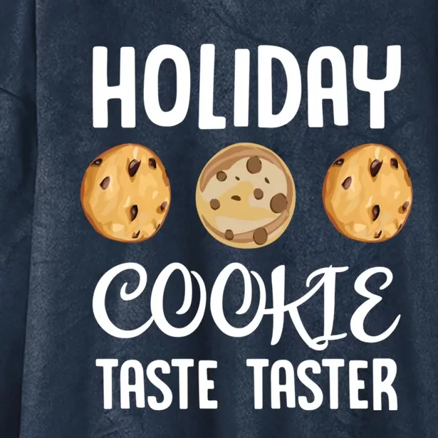 Cookie Tester Chocolate Chip Baker Holiday Christmas Gift Hooded Wearable Blanket