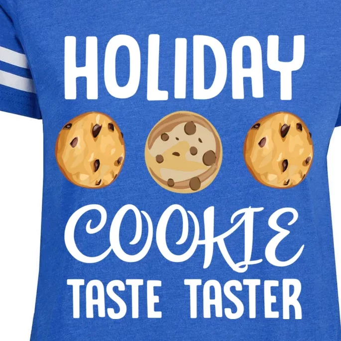 Cookie Tester Chocolate Chip Baker Holiday Christmas Gift Enza Ladies Jersey Football T-Shirt